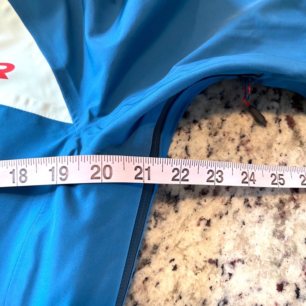 Outdoor Research Skyward II AscentShell Jacket Womens Small Blue Hooded Gorpcore - Picture 11 of 12